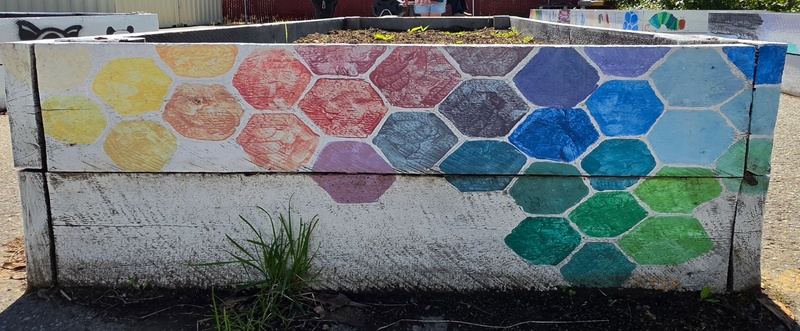 mural in Fairbanks by artist unknown.
