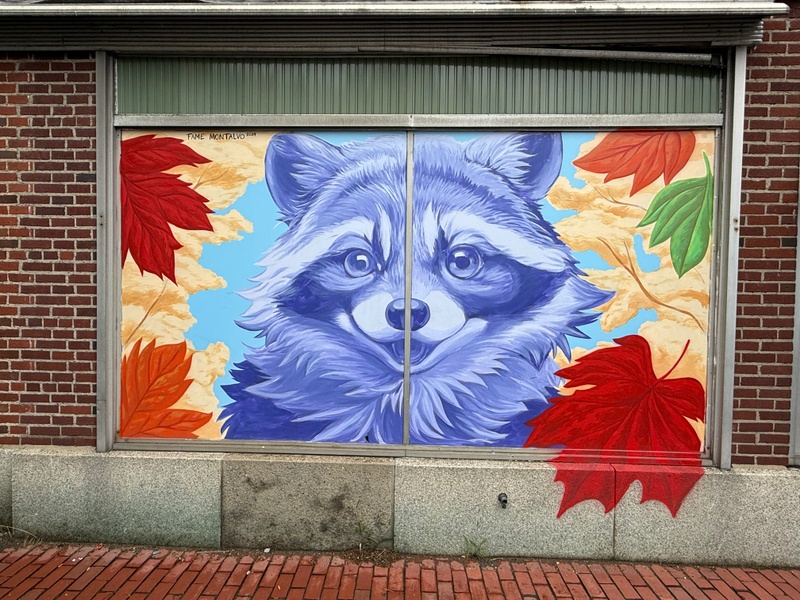 mural in Windham by artist unknown.