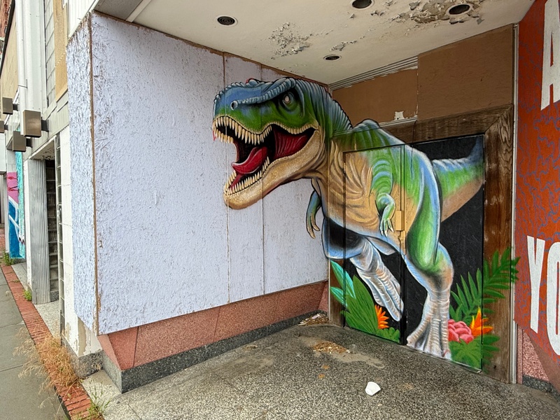 mural in Windham by artist unknown.