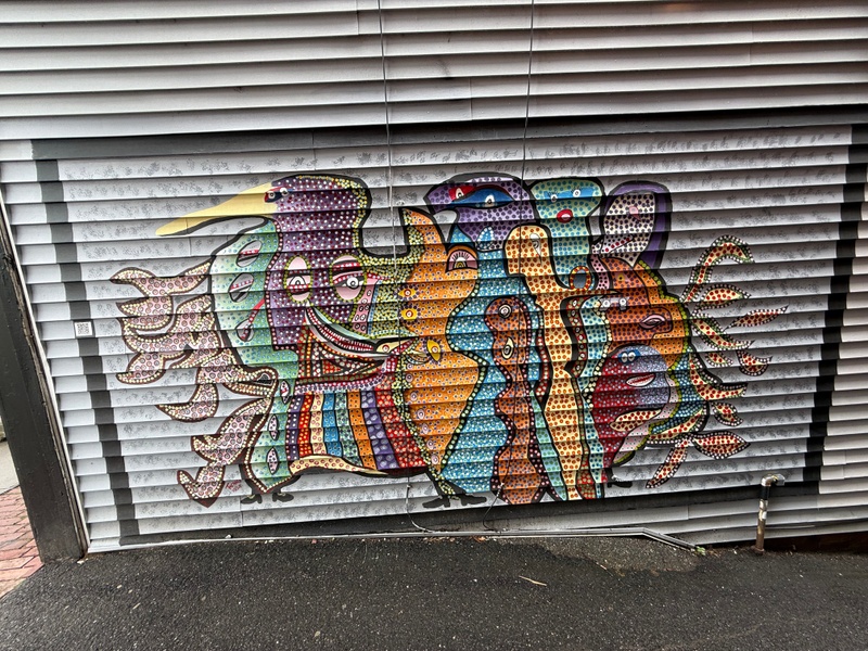 mural in Windham by artist unknown.