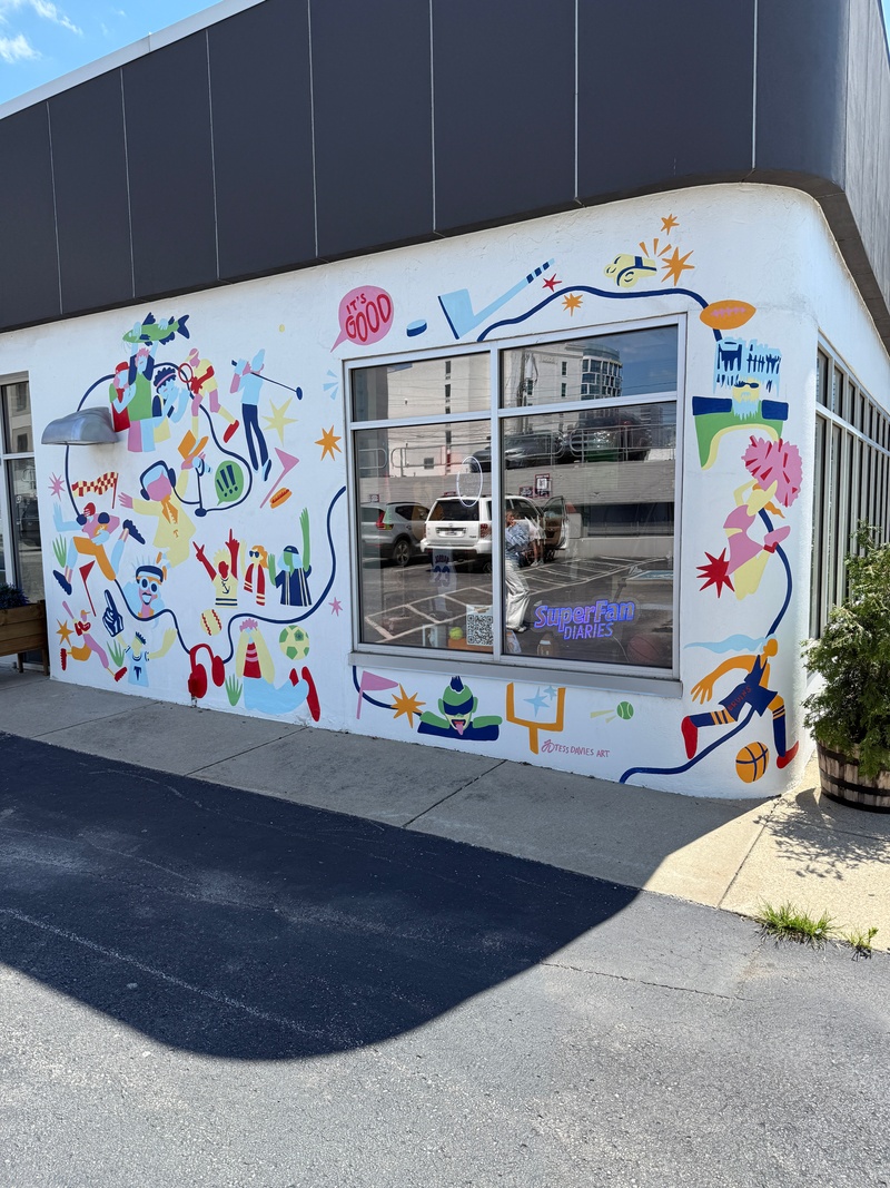 mural in Nashville by artist unknown.