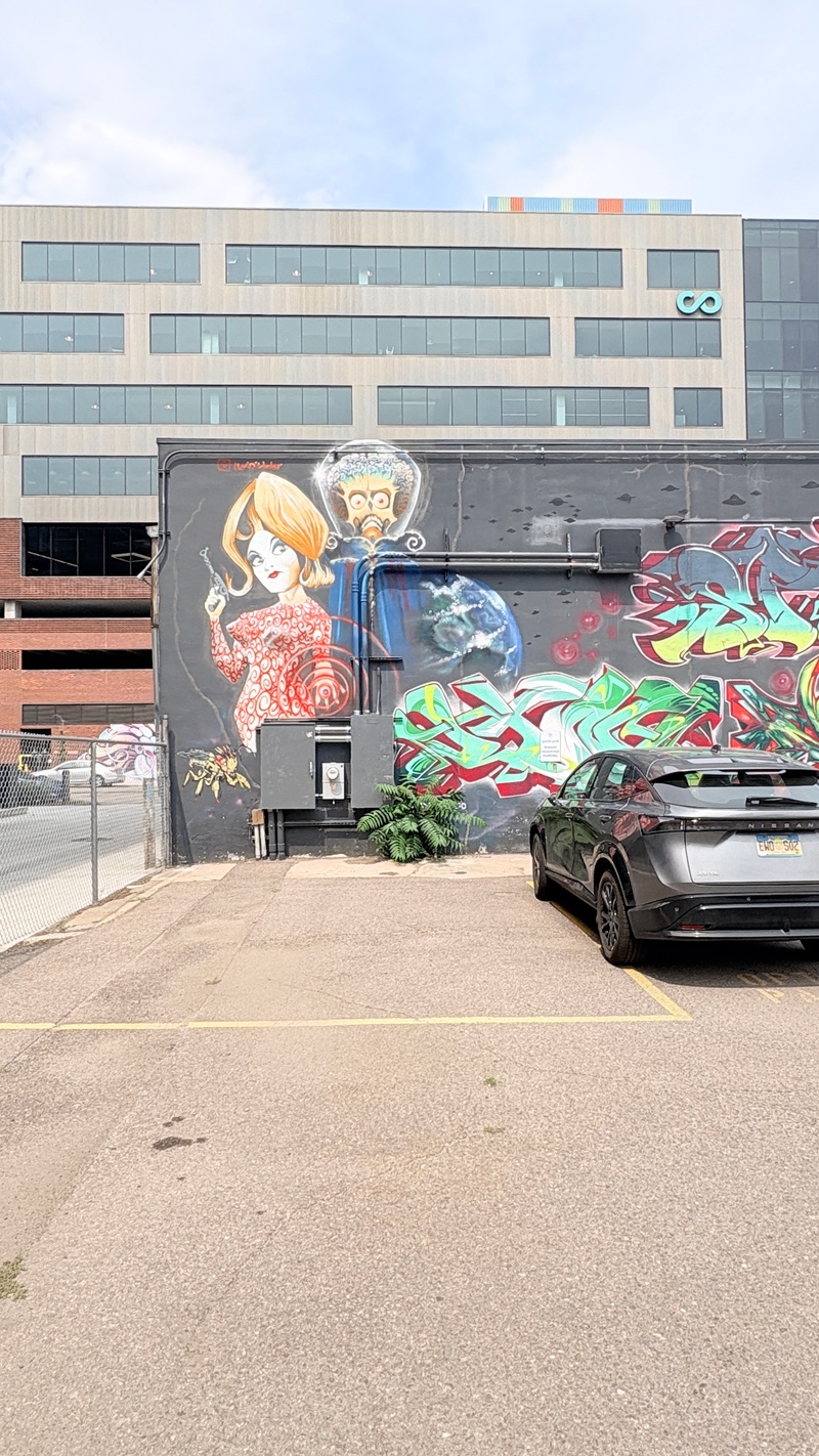 mural in Denver by artist unknown.