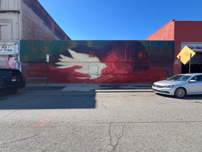 mural in Detroit by artist Ivan Montoya.