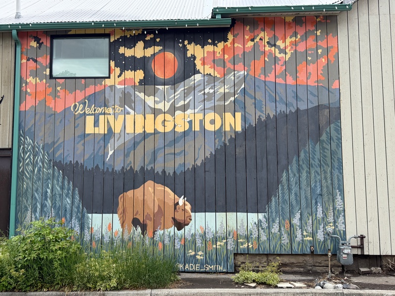 mural in  by artist unknown.