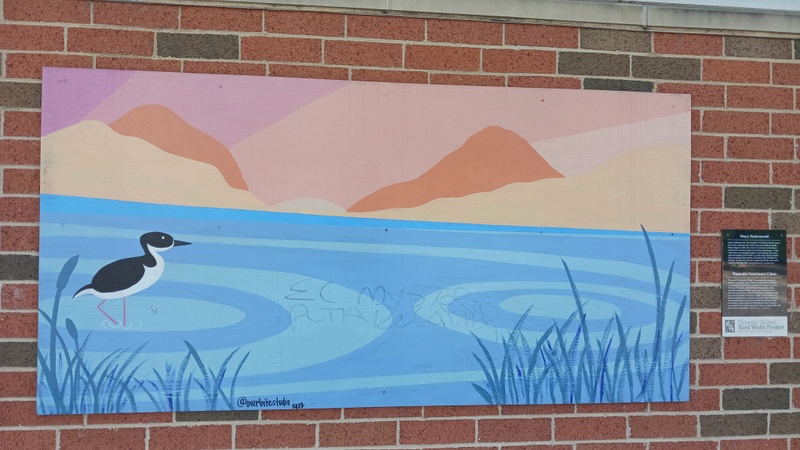 mural in Chicago by artist Mary Fedorowski.