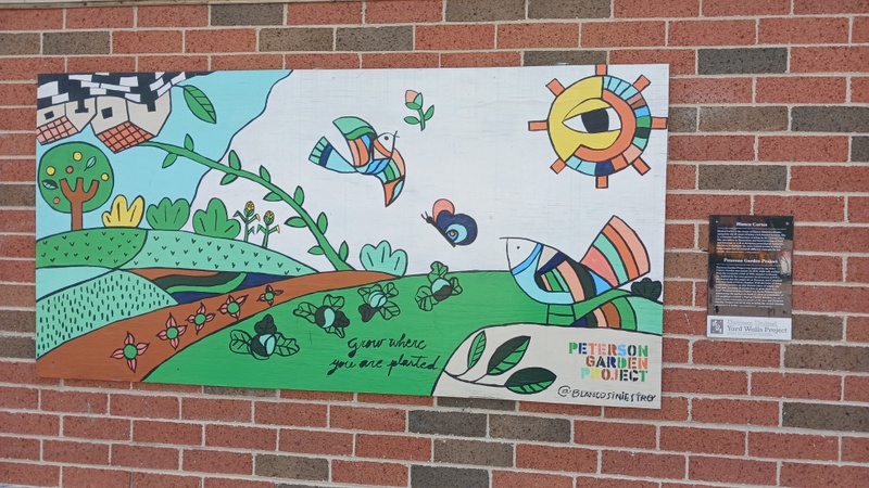 mural in Chicago by artist Rafael Blanco.
