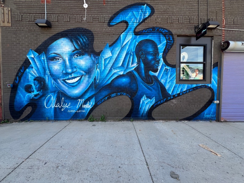 mural in Detroit by artist Camo.