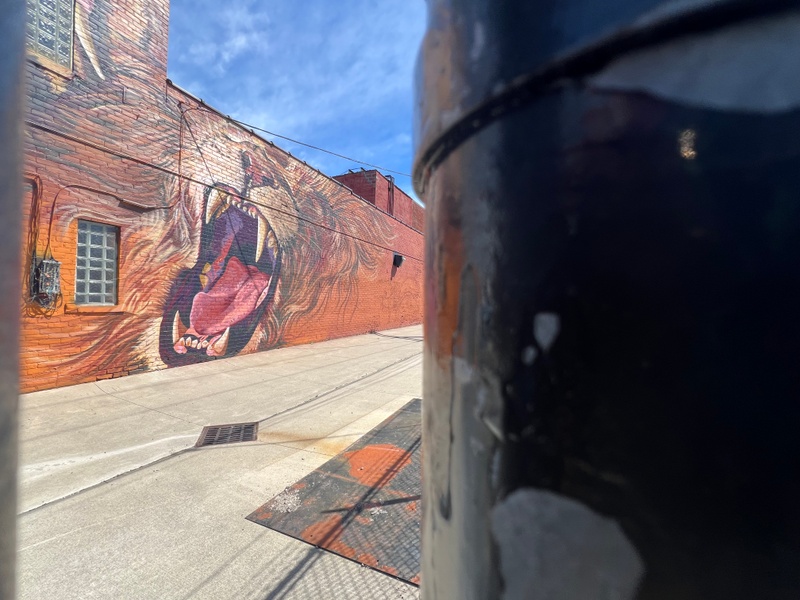 mural in Detroit by artist Jay Kopicki.