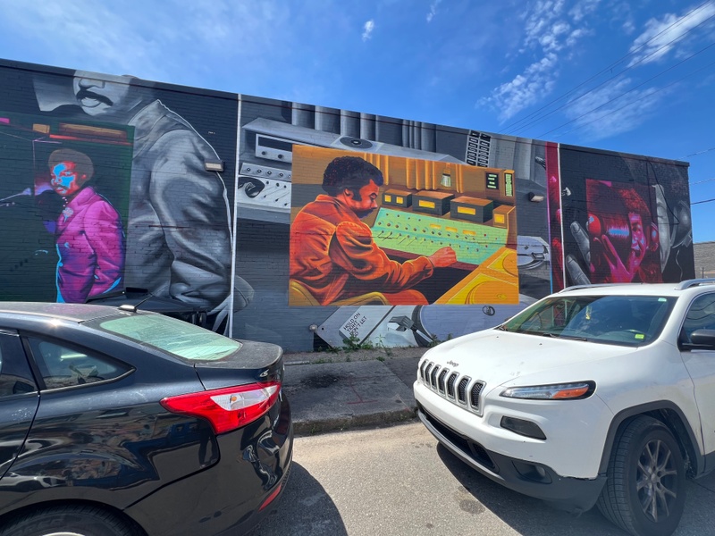 mural in Detroit by artist Ijania Cortez.