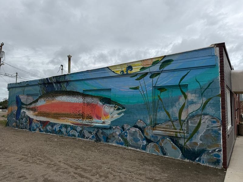 mural in  by artist unknown.