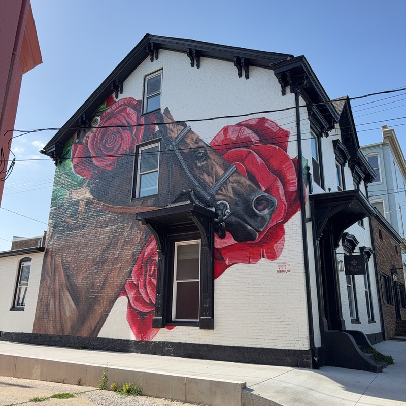mural in Georgetown by artist unknown.