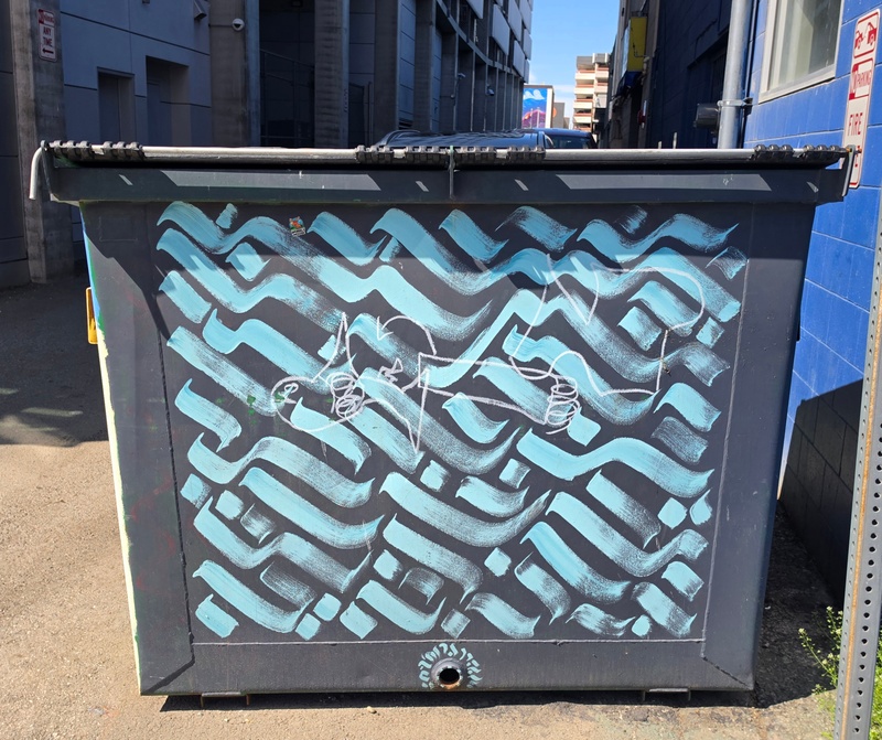 mural in Anchorage by artist unknown.