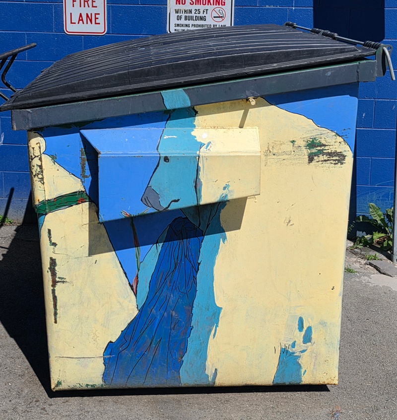mural in Anchorage by artist unknown.