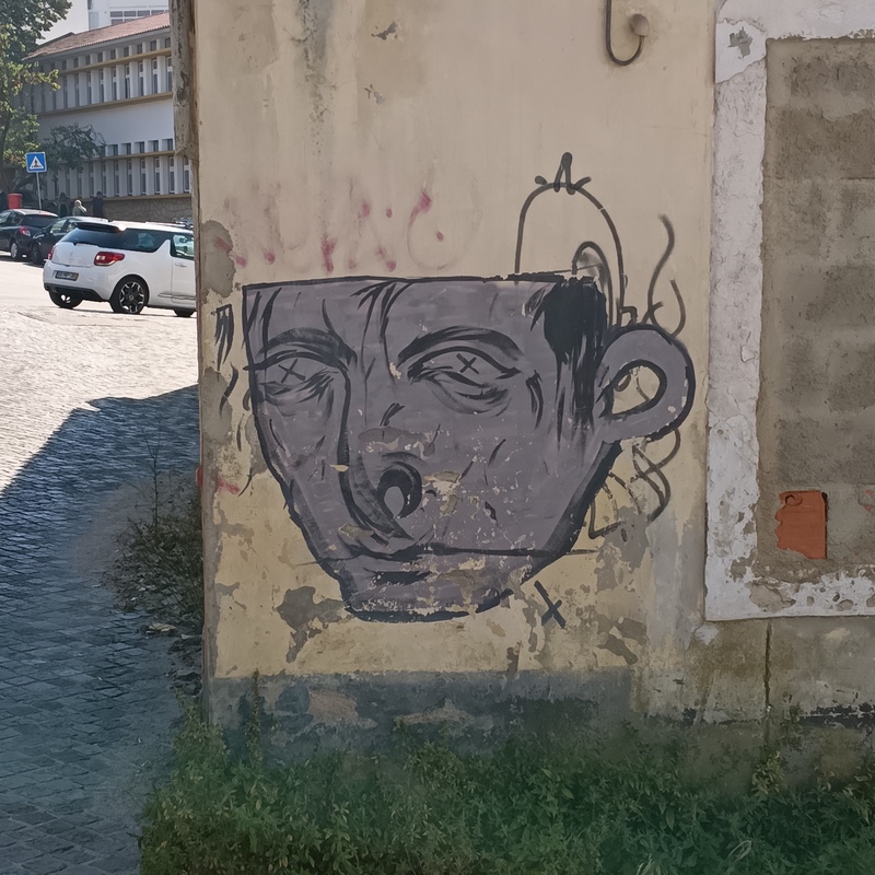 mural in Leiria by artist unknown.