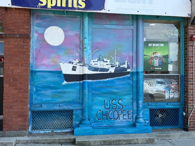 mural in Chicopee by artist unknown.