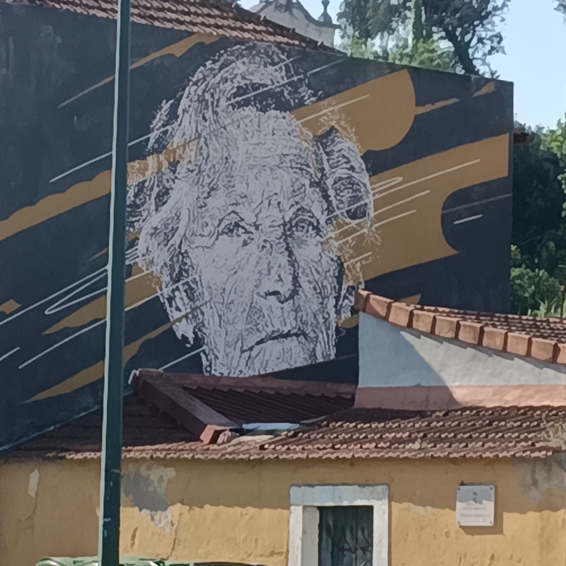 mural in Leiria by artist unknown.