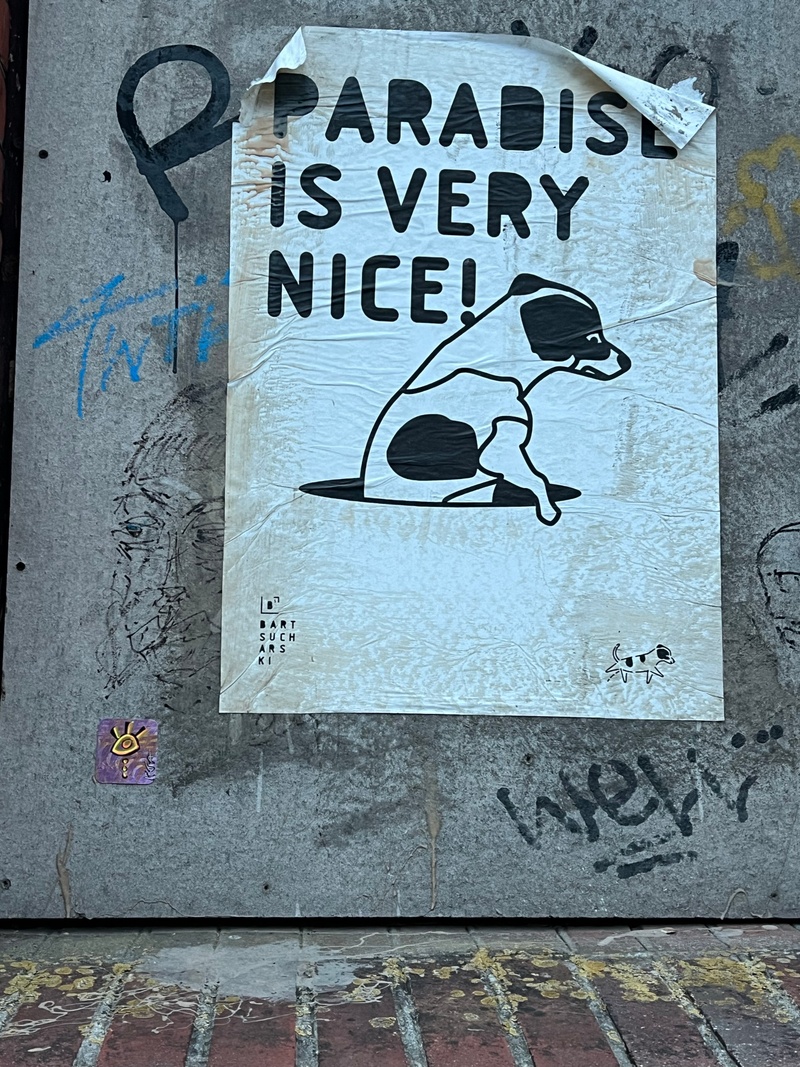 mural in Toruń by artist unknown.