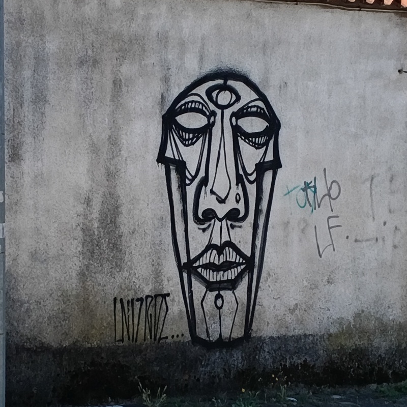 mural in Leiria by artist unknown.