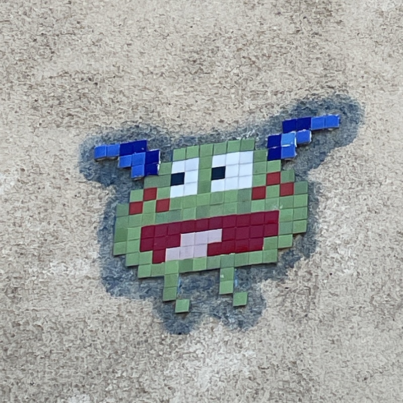 mural in Nancy by artist unknown.