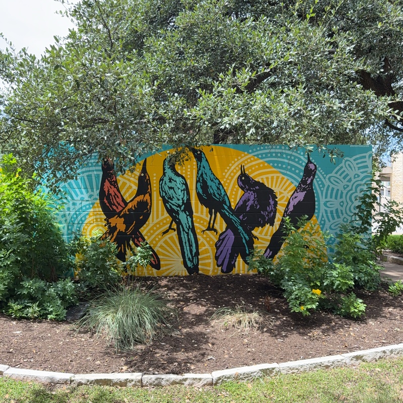 mural in Round Rock by artist unknown.