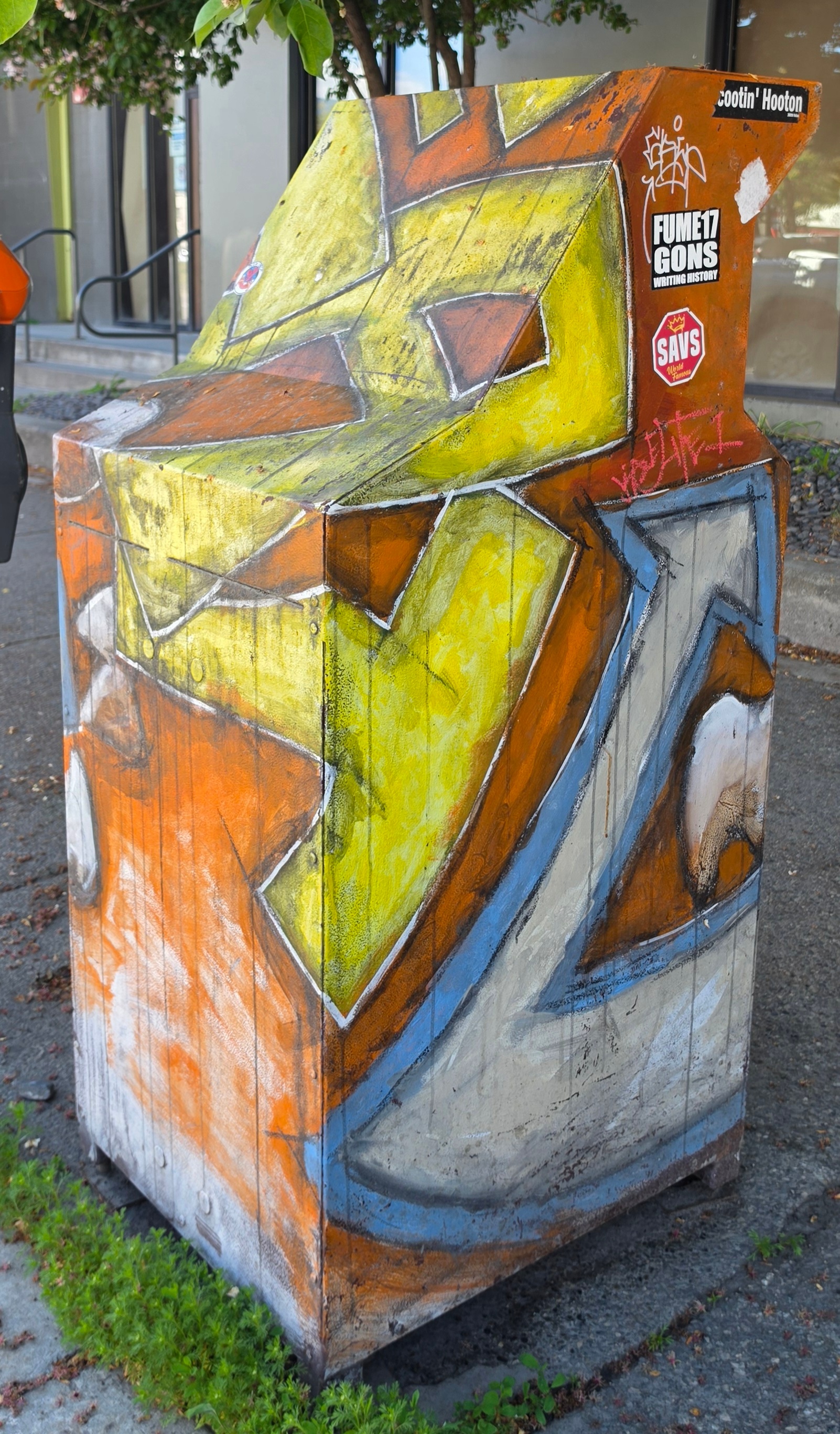 mural in Anchorage by artist unknown.