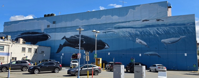 mural in Anchorage by artist unknown.