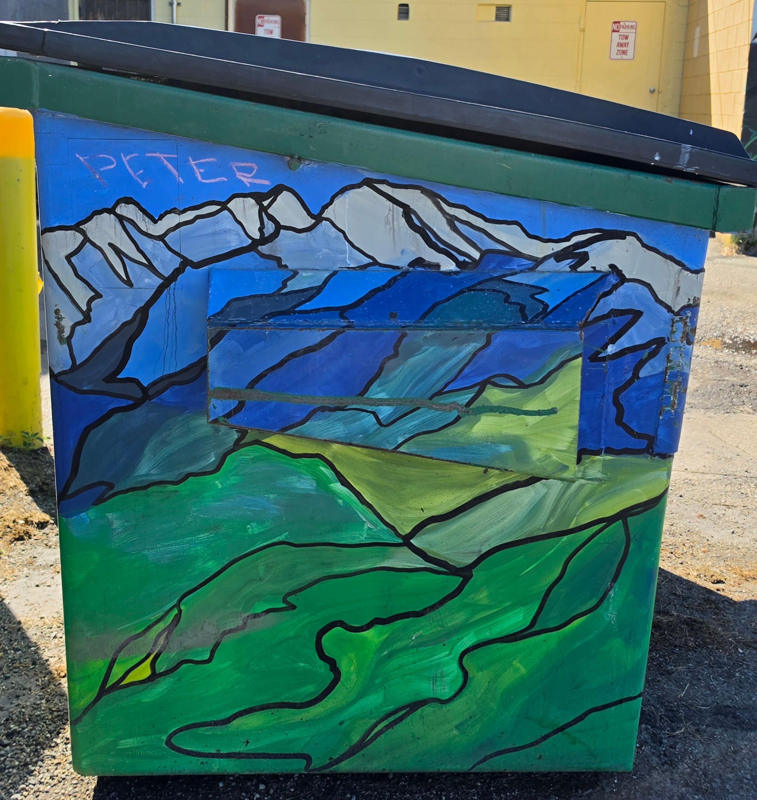 mural in Anchorage by artist unknown.