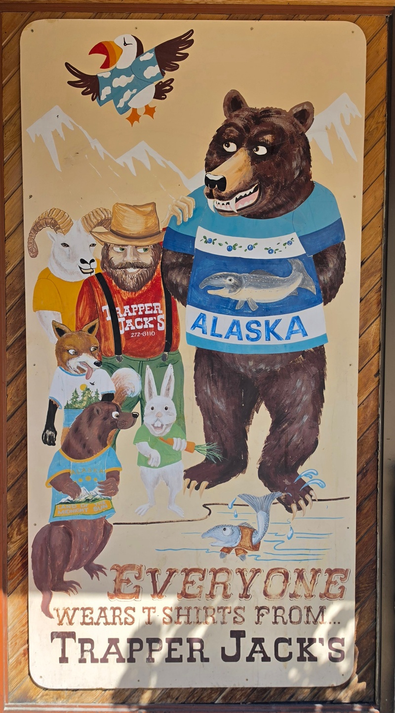 mural in Anchorage by artist unknown.