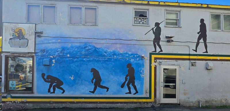 mural in Anchorage by artist unknown.