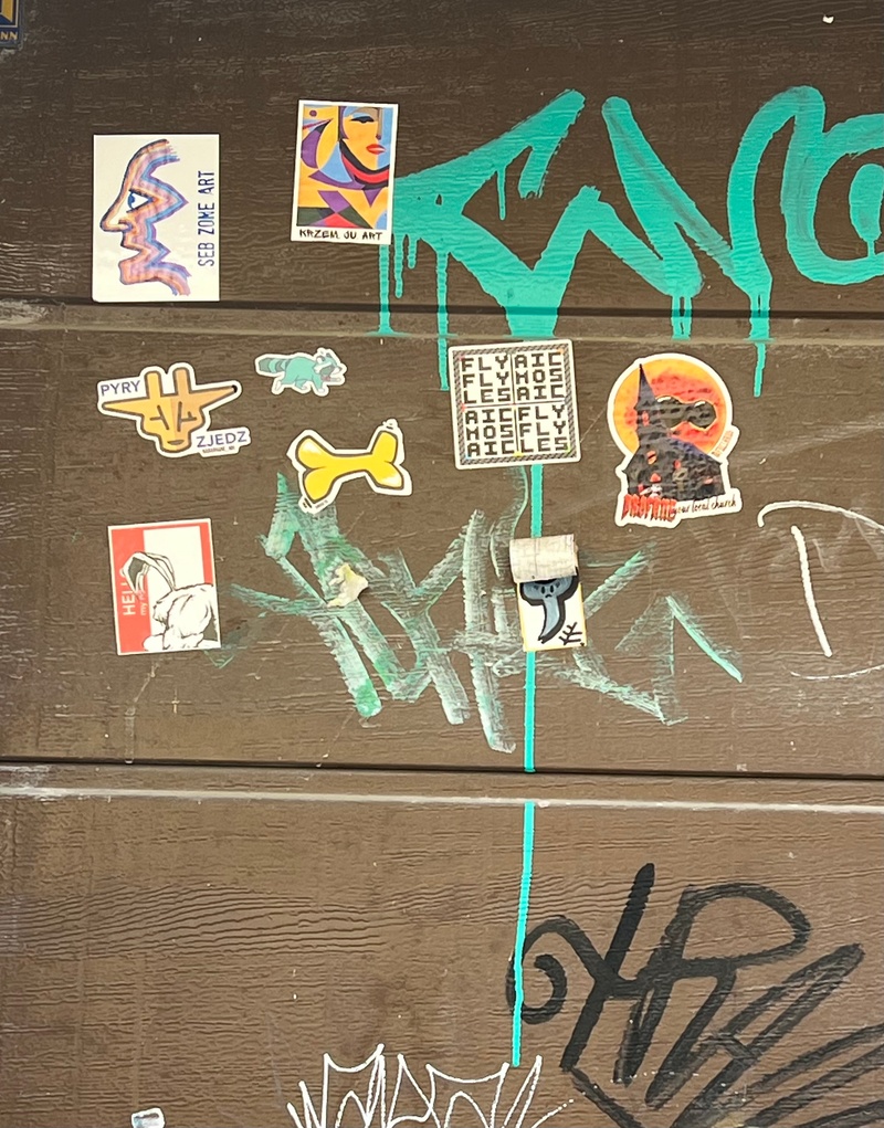mural in Inowrocław by artist unknown.