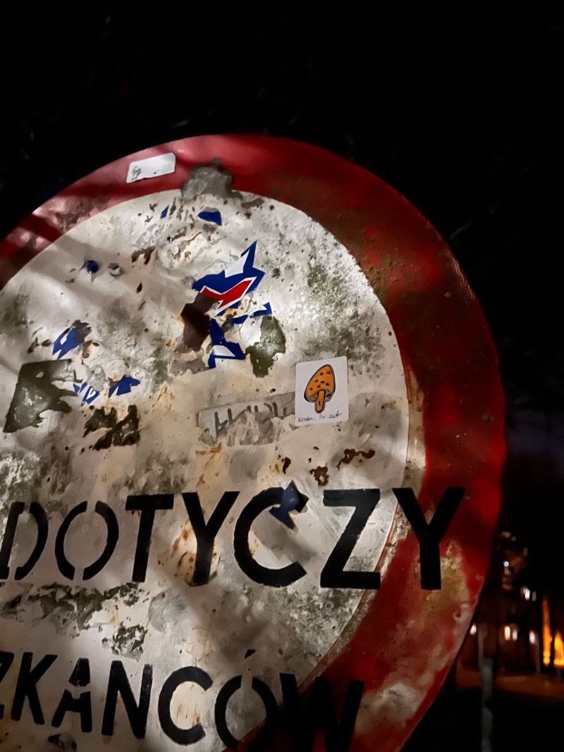 mural in Inowrocław by artist unknown.