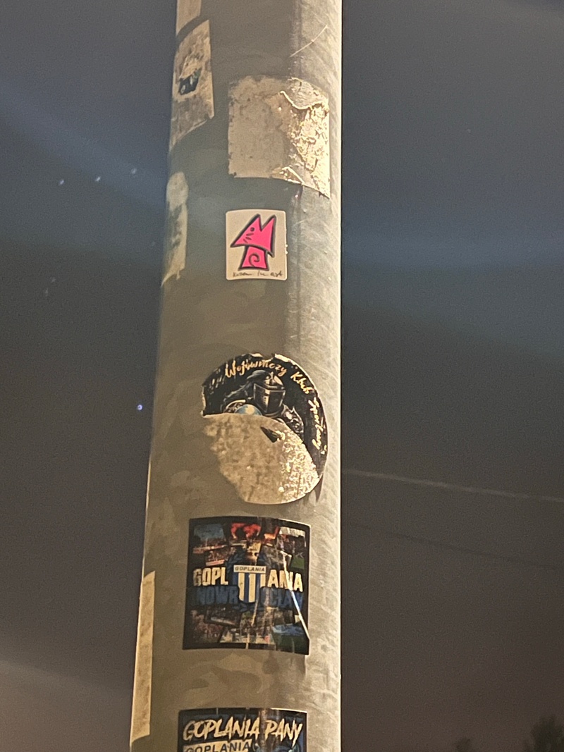 mural in Inowrocław by artist unknown.