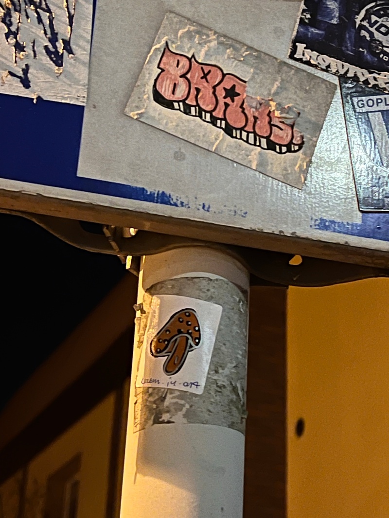 mural in Inowrocław by artist unknown.