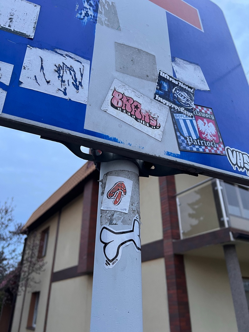 mural in Inowrocław by artist unknown.