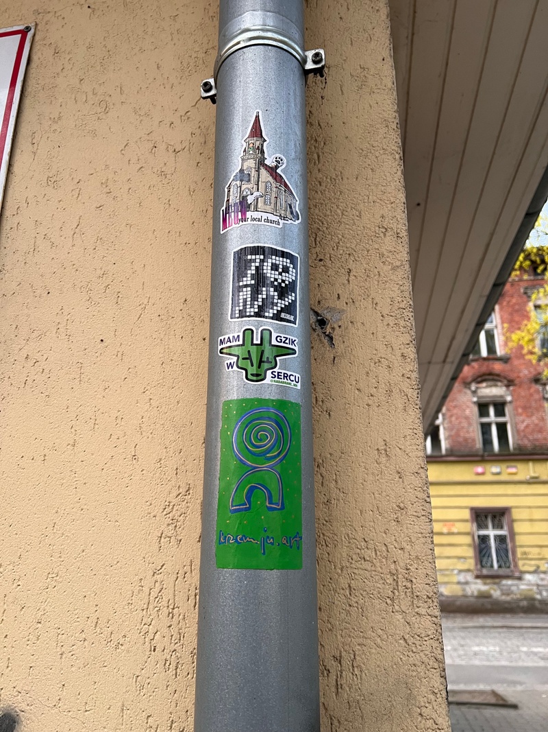 mural in Inowrocław by artist unknown.