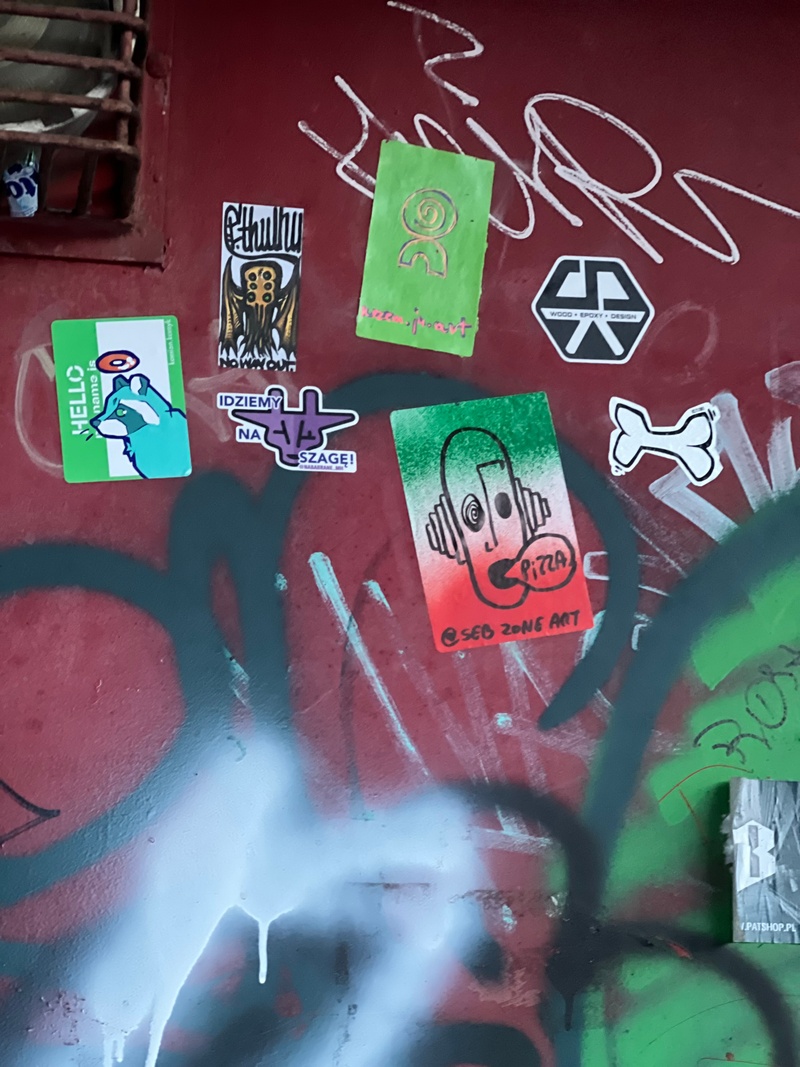 mural in Inowrocław by artist unknown.