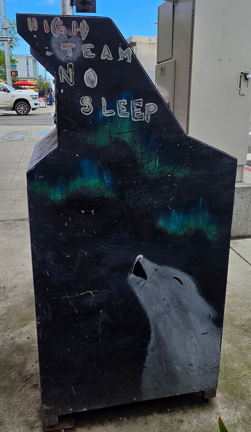 mural in Anchorage by artist unknown.