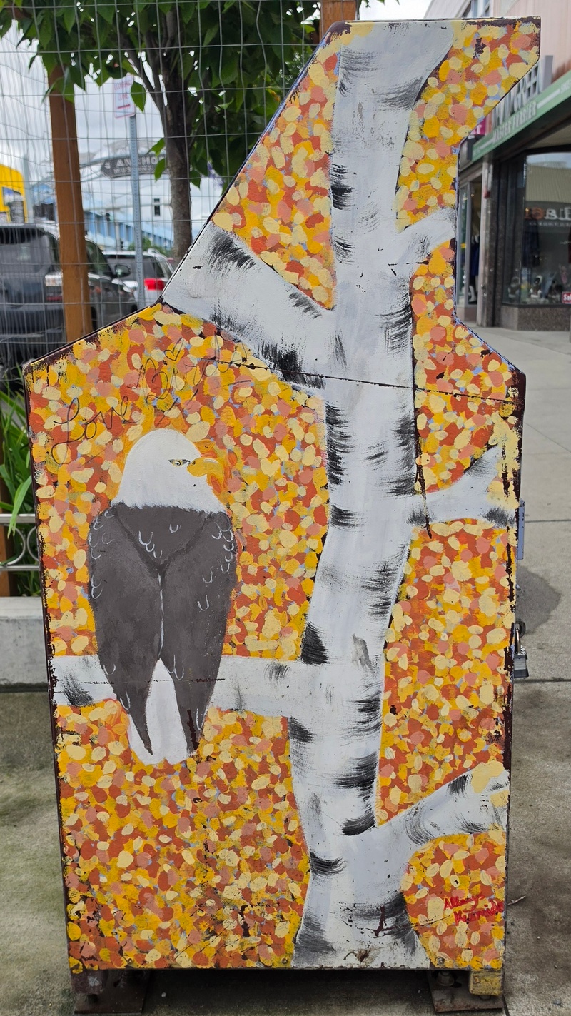 mural in Anchorage by artist unknown.