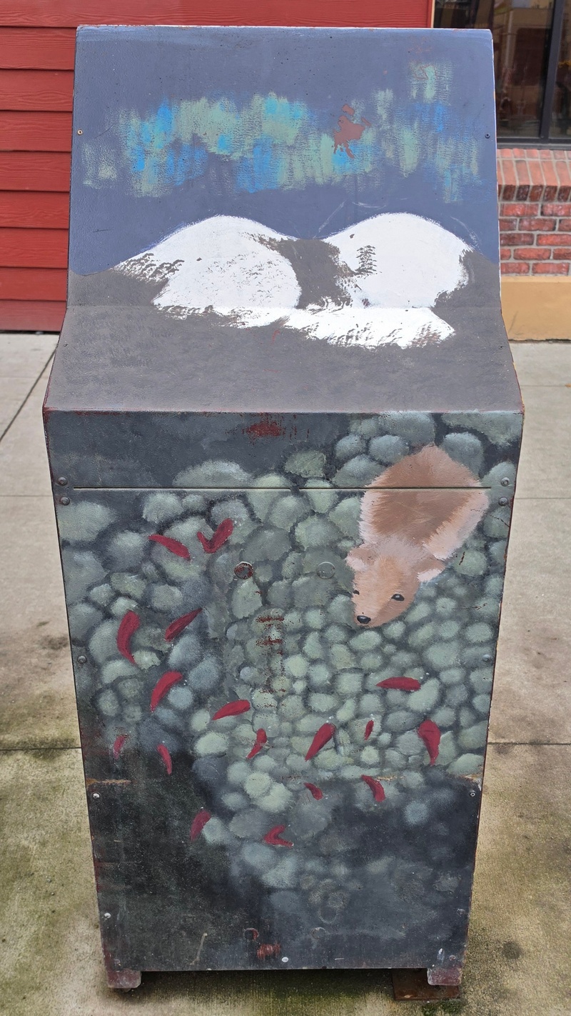 mural in Anchorage by artist unknown.