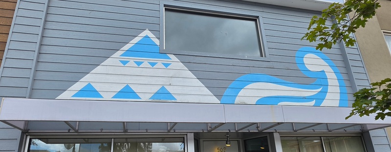 mural in Anchorage by artist unknown.