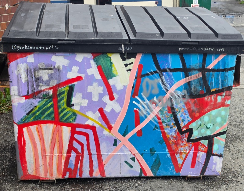 mural in Anchorage by artist unknown.