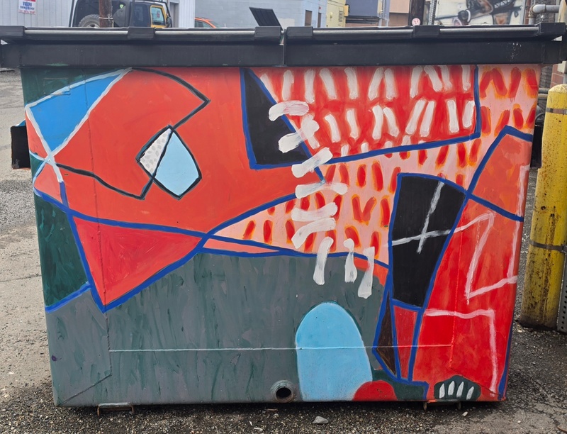 mural in Anchorage by artist unknown.