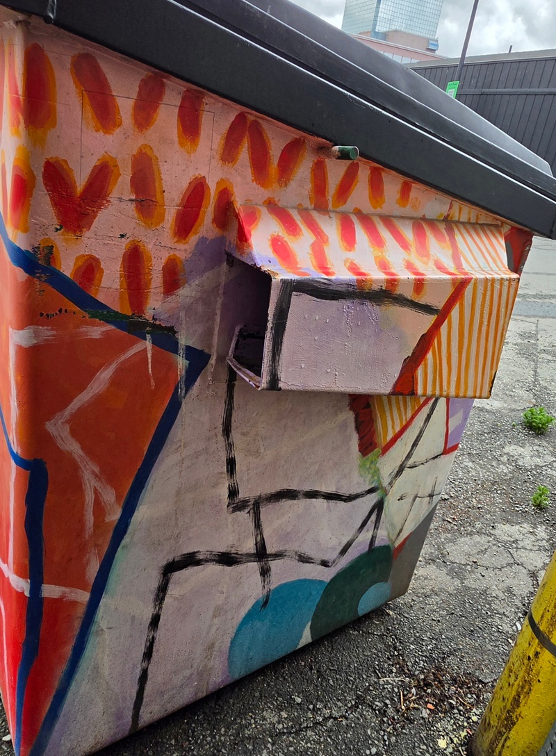 mural in Anchorage by artist unknown.