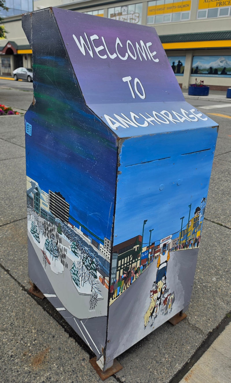 mural in Anchorage by artist unknown.