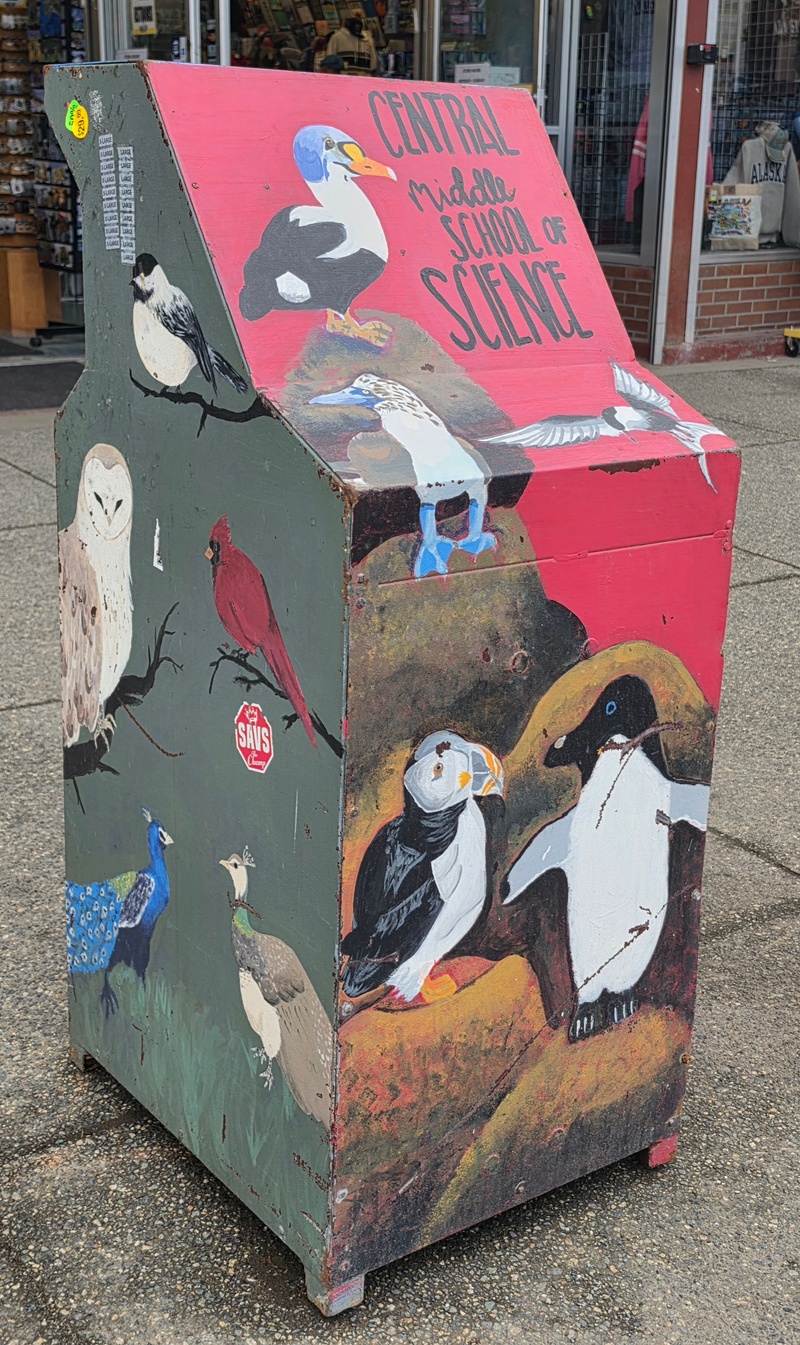 mural in Anchorage by artist unknown.