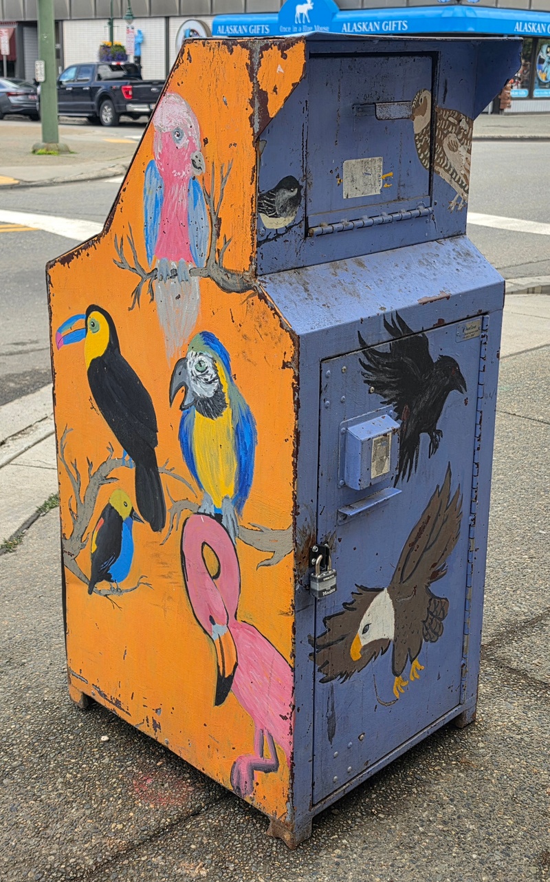 mural in Anchorage by artist unknown.