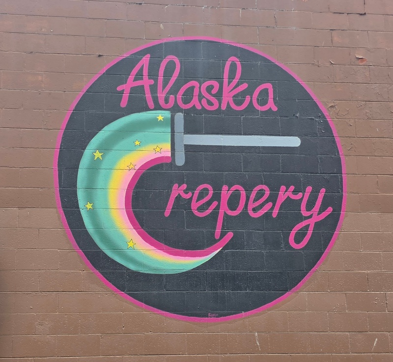 mural in Anchorage by artist unknown.