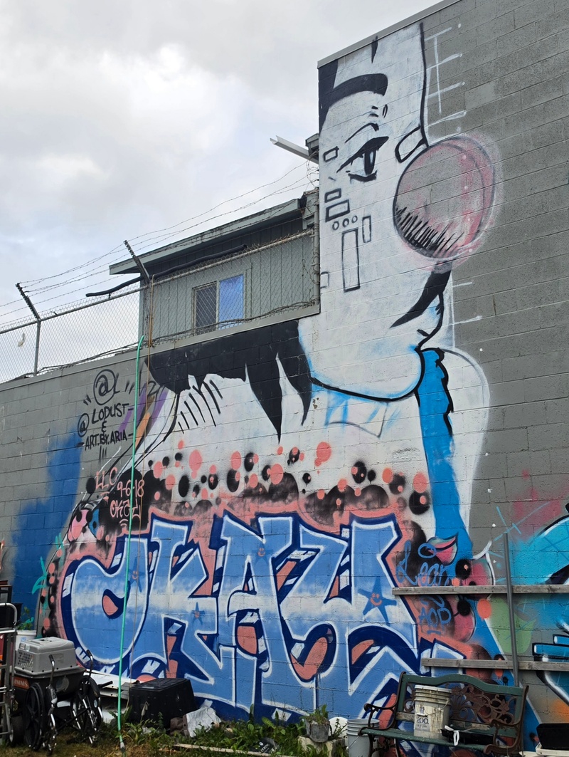 mural in Anchorage by artist unknown.