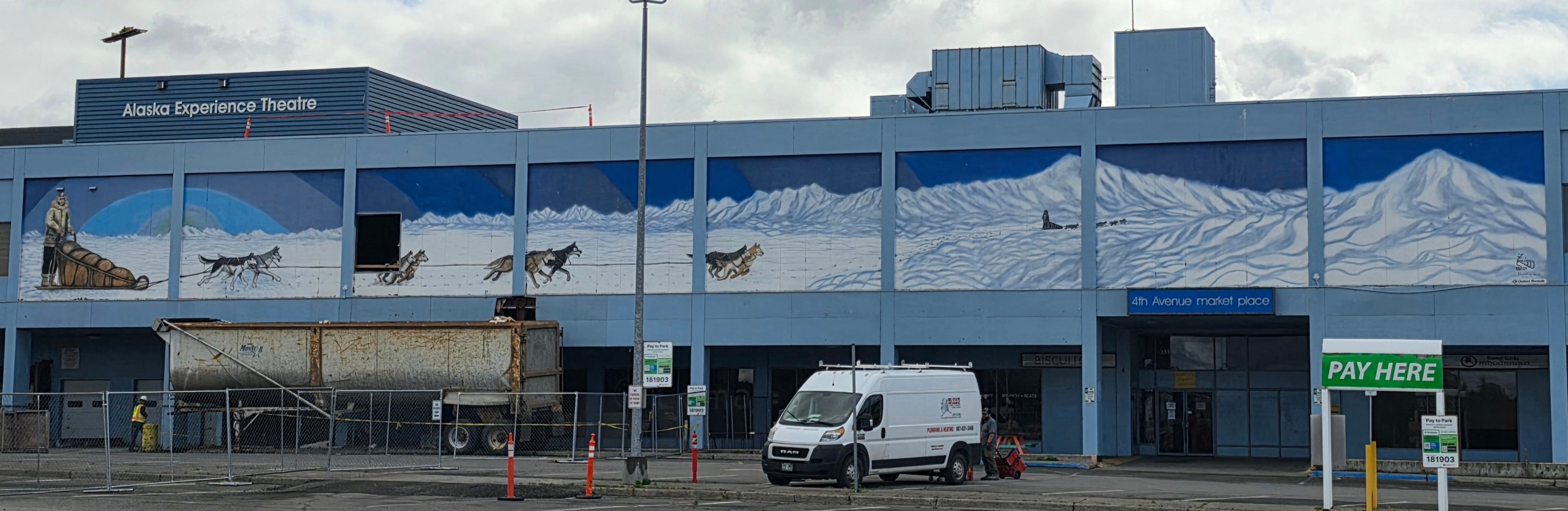 mural in Anchorage by artist unknown.