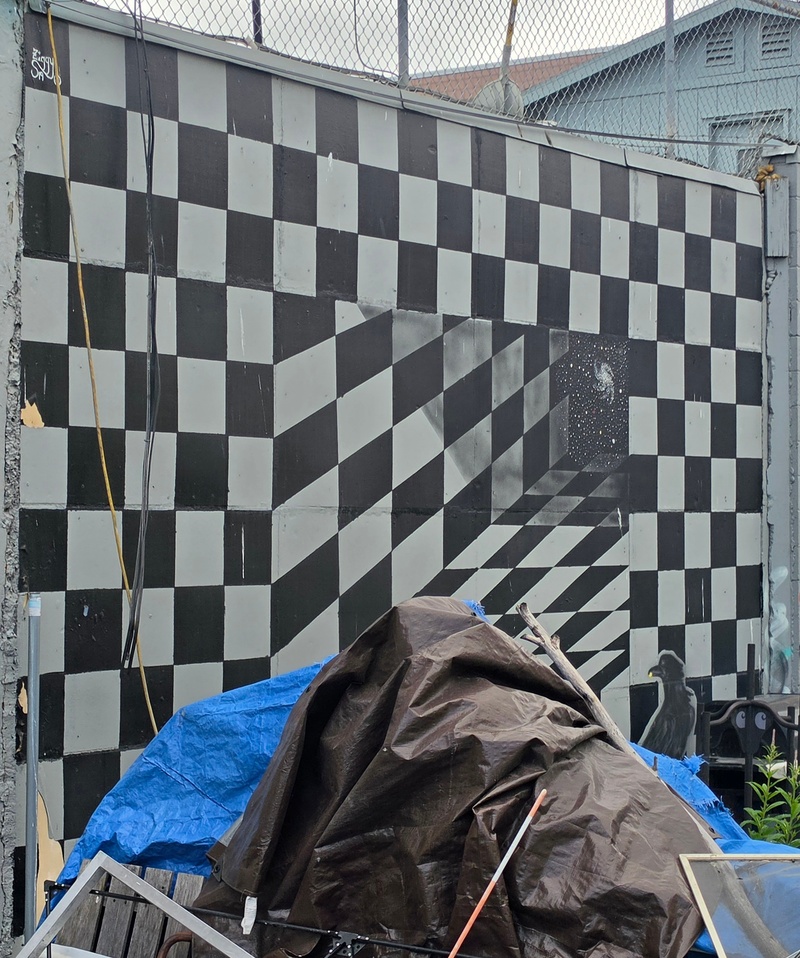 mural in Anchorage by artist unknown.